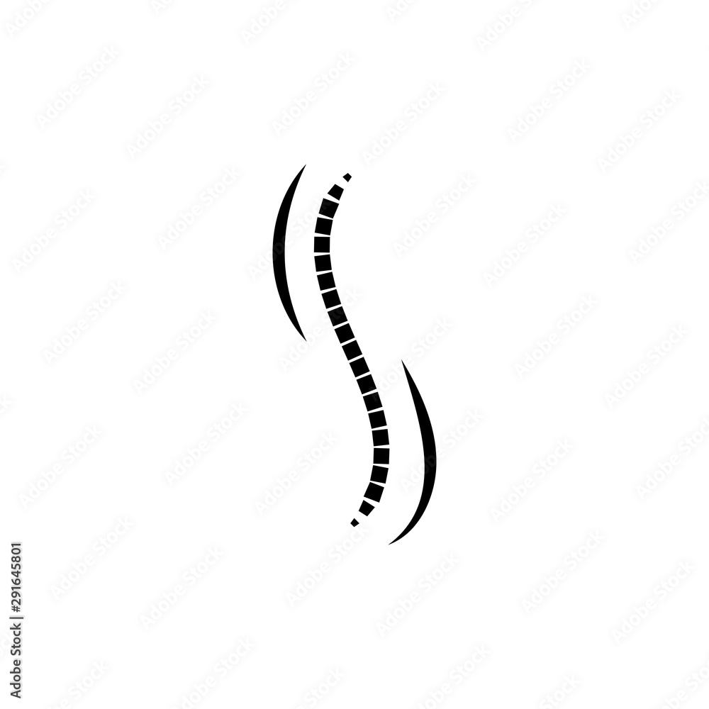 Spine diagnostics symbol logo template vector illustration Spine diagnostics symbol logo template vector illustration