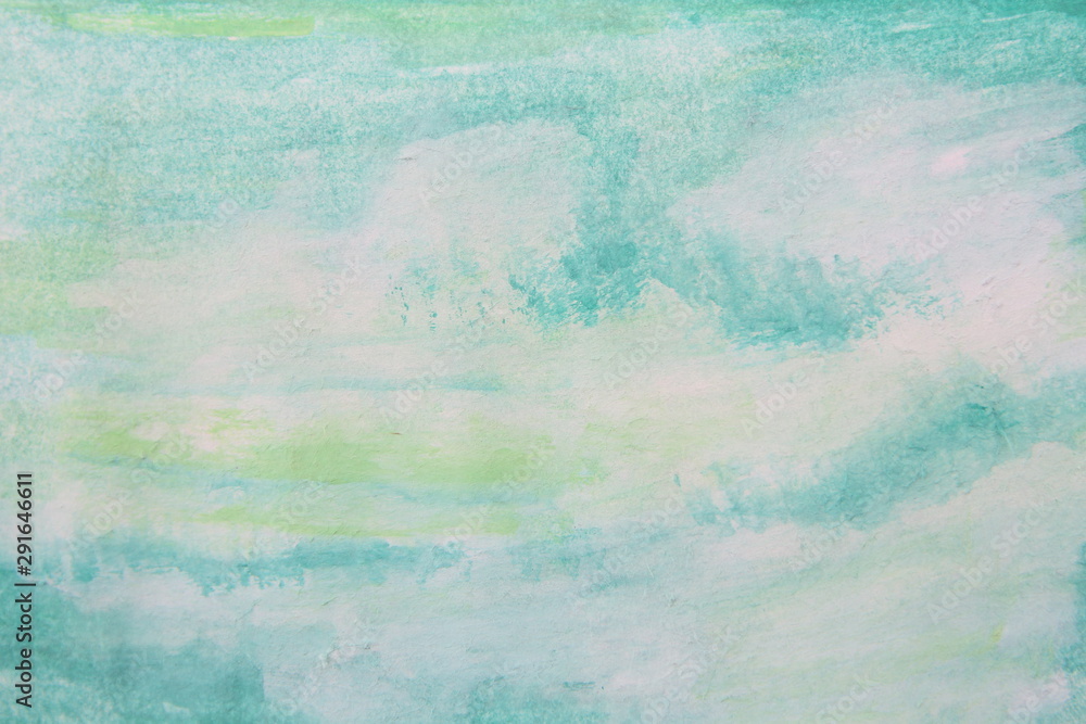 Fototapeta premium colorful watercolor on White background.