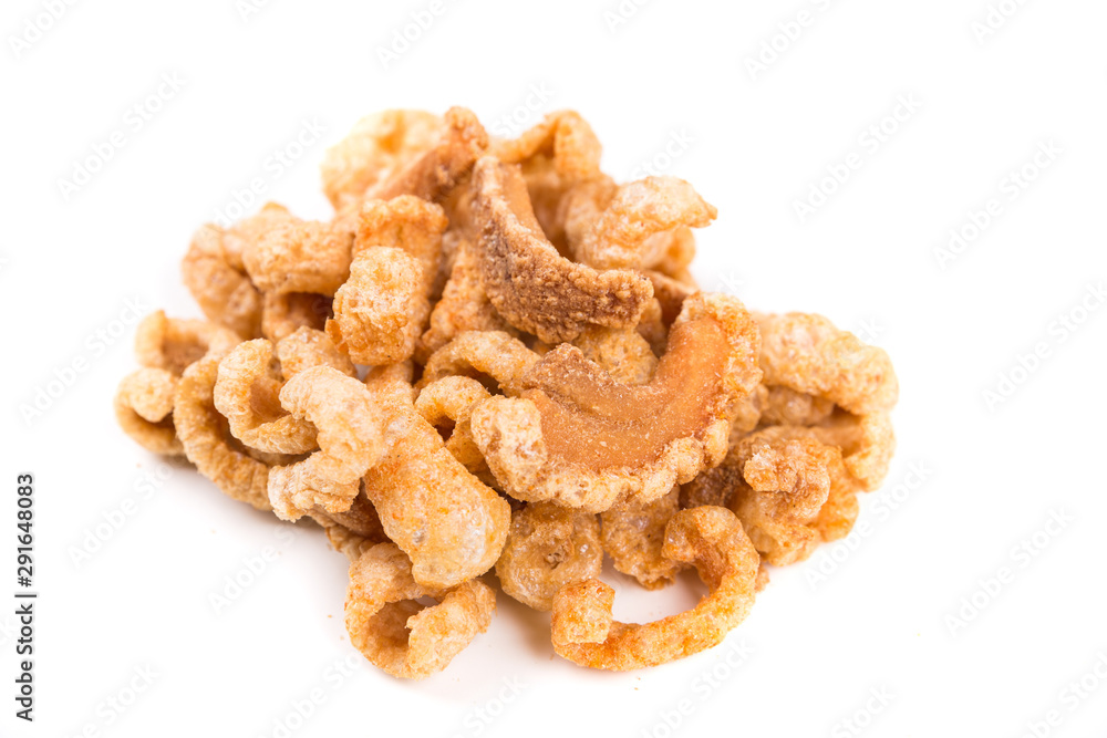 Low carb pork rind cracklins crunchy salty snack Low carb pork rind cracklins crunchy salty snack