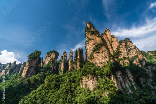 The Gathering of Heavenly Soldiers scenic rock formations