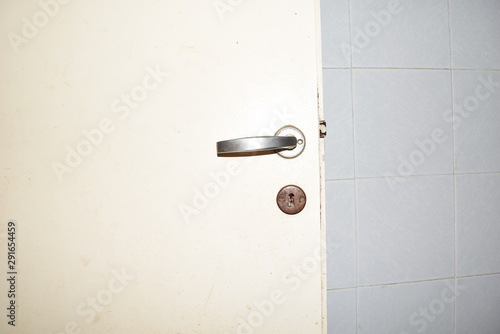 door with lock