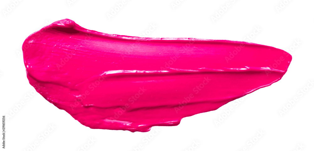 Vector pink glossy paint texture isolated on white - acrylic banner for Your design Vector pink glossy paint texture isolated on white - acrylic banner for Your design