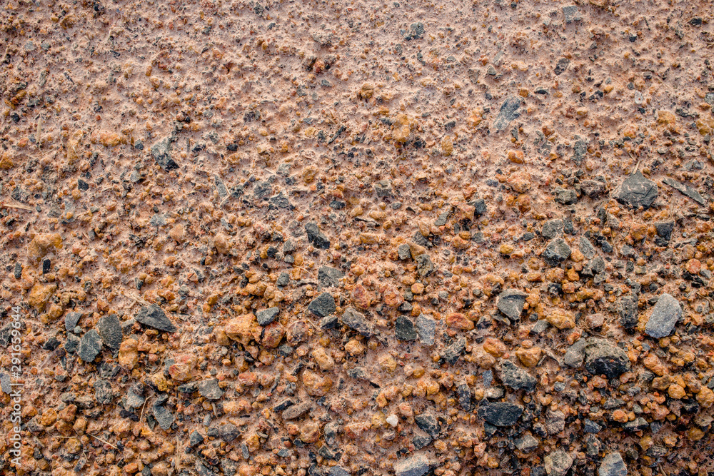 Top view of red soil earth background, mars seamless natural background Top view of red soil earth background, mars seamless natural background