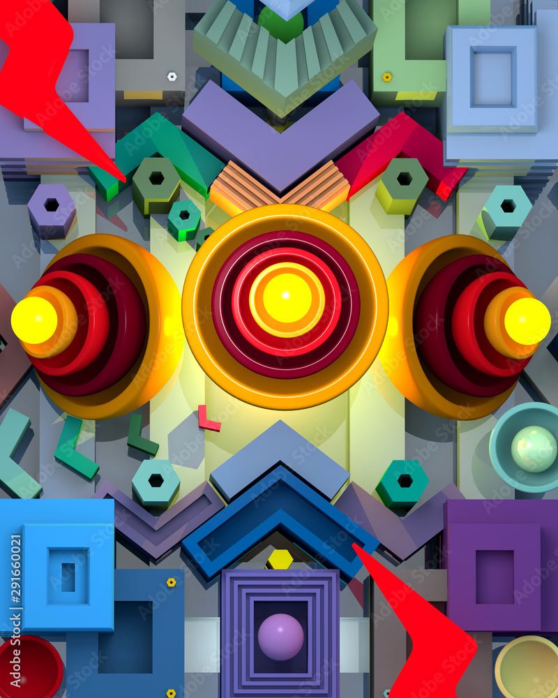 Obraz premium modern art abstract