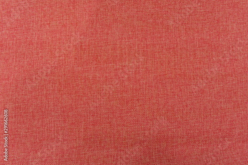Red plain textile background.