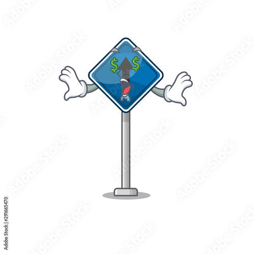 Money eye toy straight ahead above cartoon chair