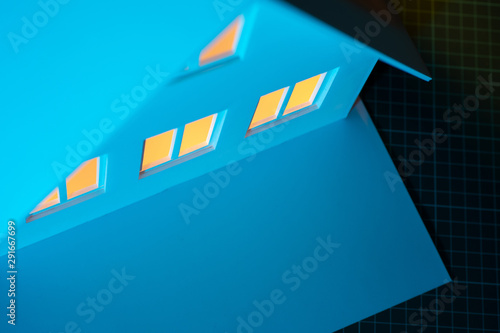Concept - electric building...