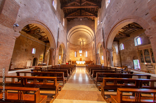 Fotografie abbey of nonantola one of the most important in the year one thousand