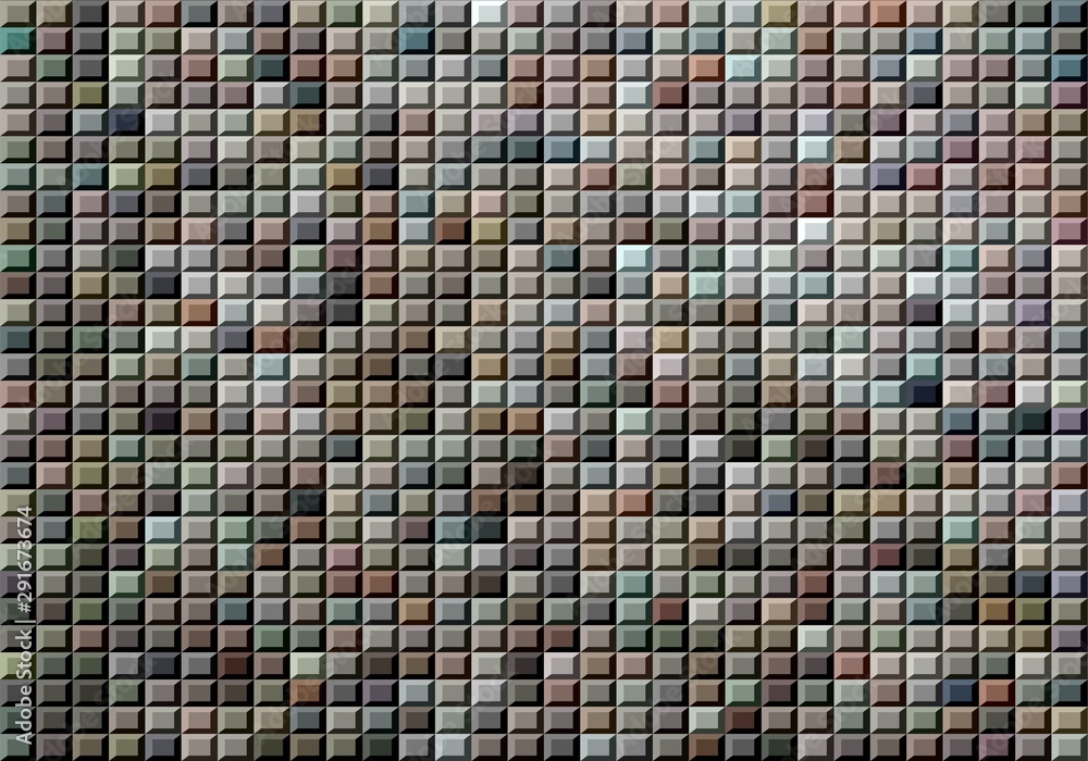 Fototapeta premium Concept abstract background for interior design. Multicolored figure