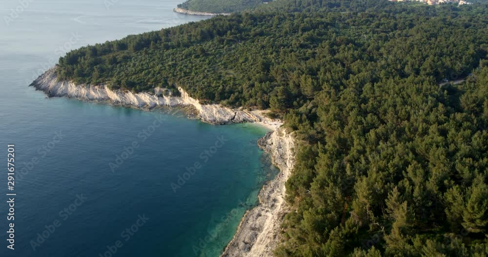 Aerial scene of Cape Kamenjak, Adriatic Sea Aerial scene of Cape Kamenjak, Adriatic Sea