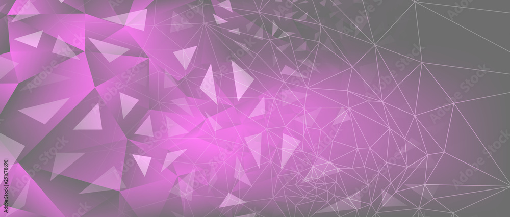 Gradient Science Background. Pink Technology 