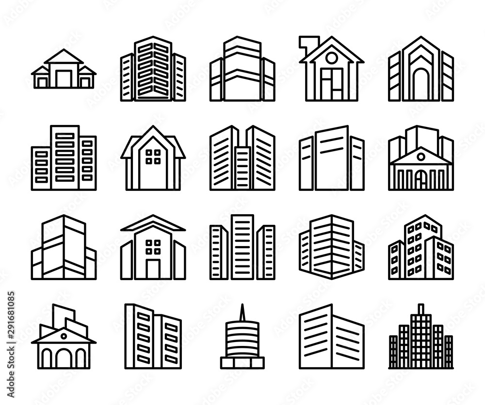 Real Estate Icon Real Estate Icon