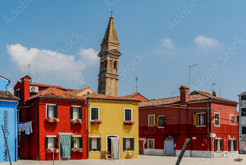 Venezia, panoramica dell'isola di Burano