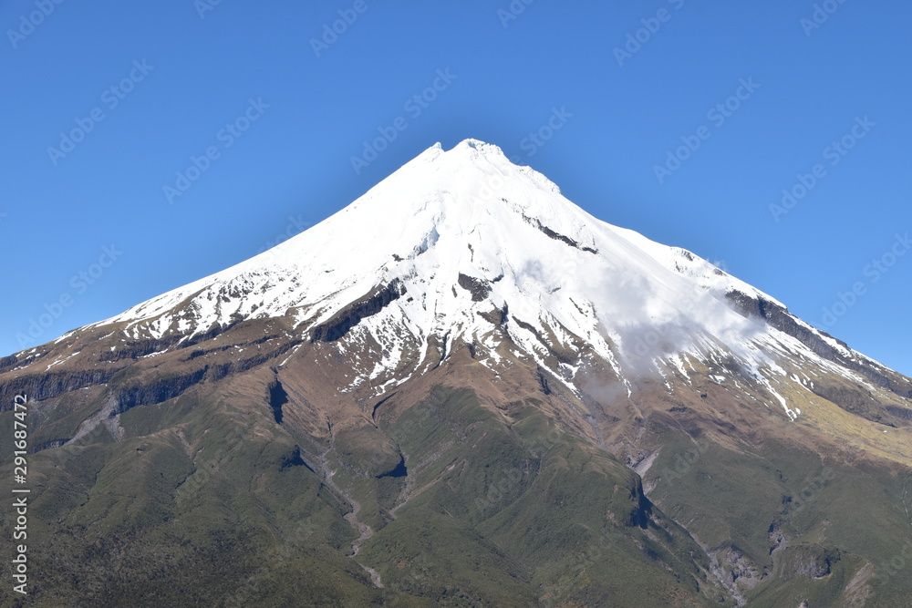 Mount Taranaki in New Plymouth, New Zealand Mount Taranaki in New Plymouth, New Zealand
