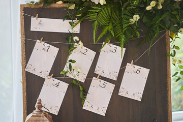Decor wedding celebration.