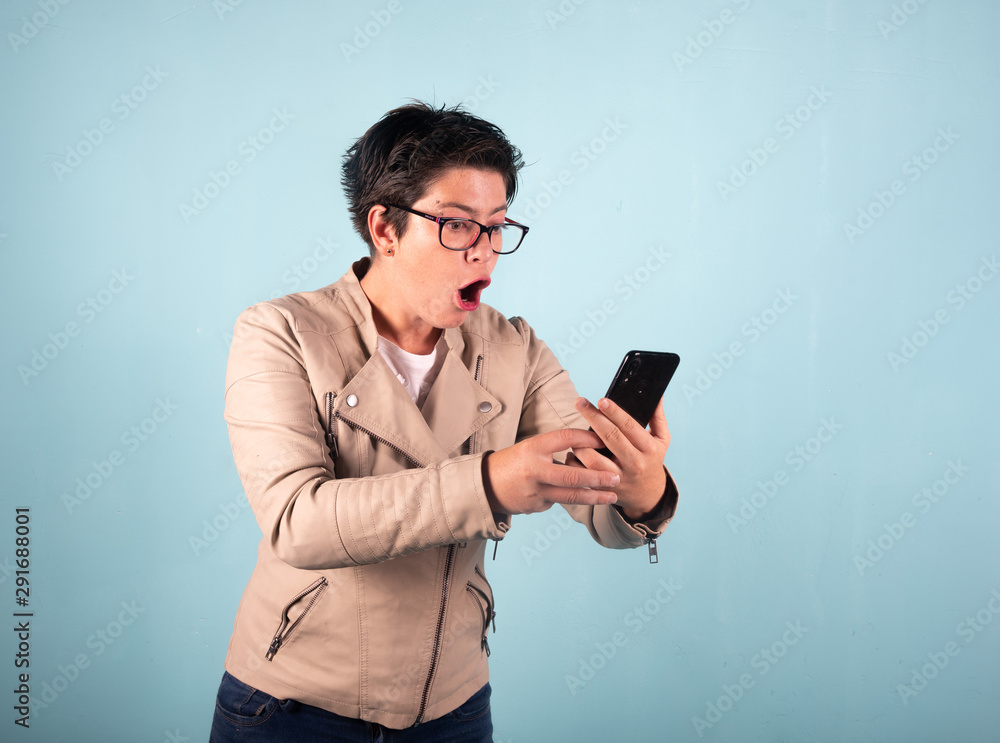 girl selfie smartphone isolated take photo girl selfie smartphone isolated take photo