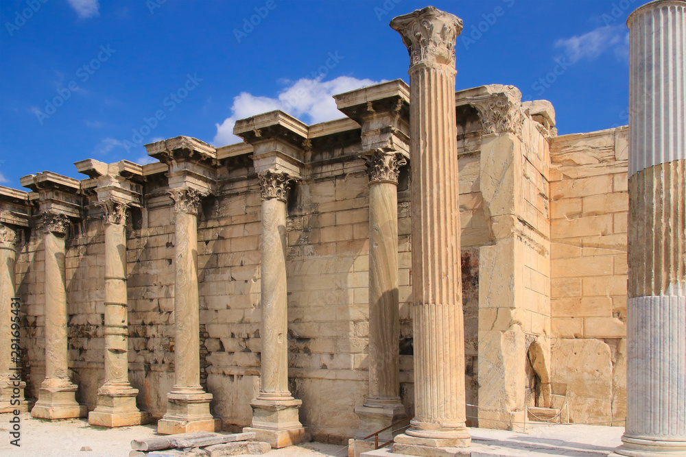 The library of hadrian, Athens - ancient Greece The library of hadrian, Athens - ancient Greece