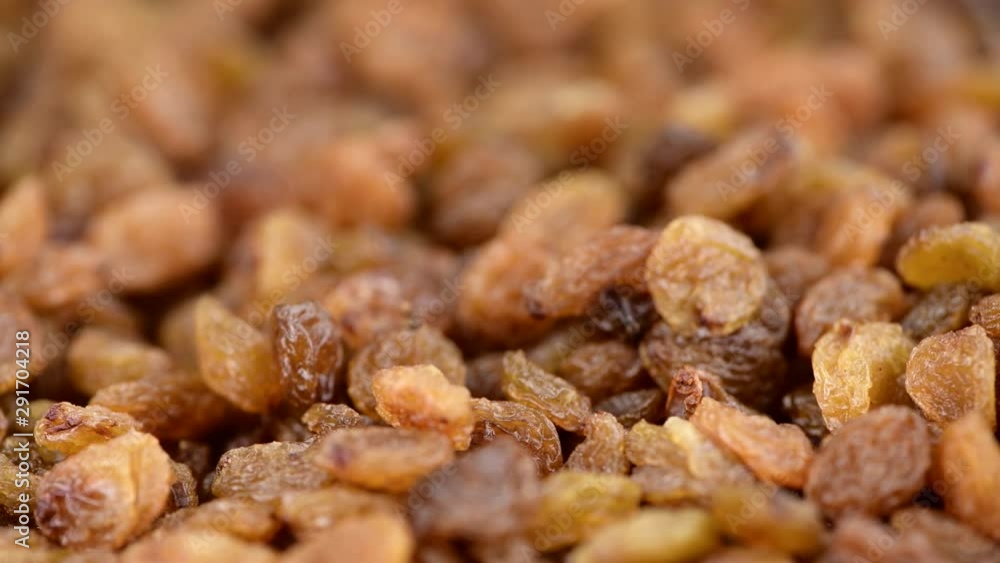 Portion of rotating Raisins (seamless loopable; 4K) Portion of rotating Raisins (seamless loopable; 4K)