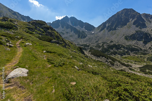 Yalovarnika peak and Begovitsa River Valley  Pirin Mountain