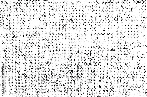 Rich, heavy fabric texture. Vector texture of weaving cloth. Grunge background. Abstract halftone vector illustration. Overlay for interesting effect and depth. Black isolated on white background.