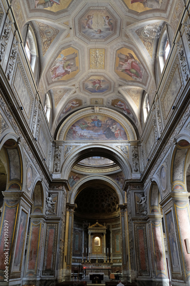 Santa Maria in Aquiro church in Rome, Italy 