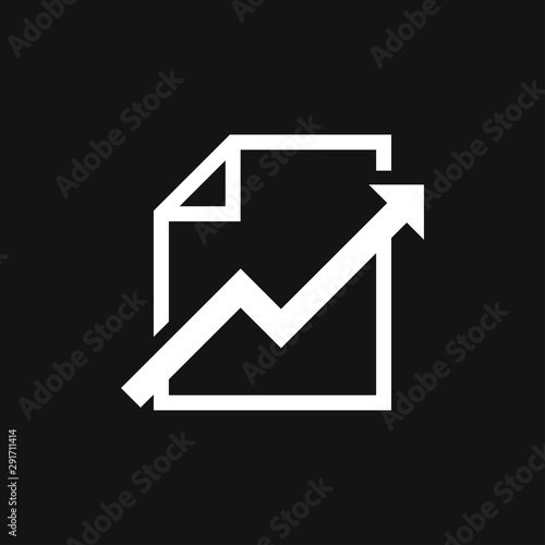 Accounting vector icon. Business and financial symbol