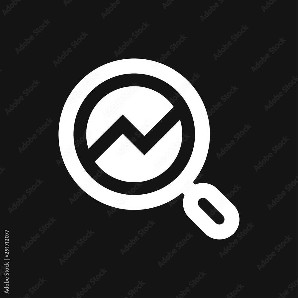 Analytics icon. Vector illustration style is flat iconic symbol Analytics icon. Vector illustration style is flat iconic symbol