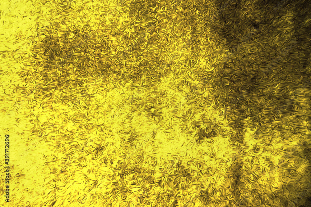 Abstract background. Golden zigzags with dark area. Abstract background. Golden zigzags with dark area.