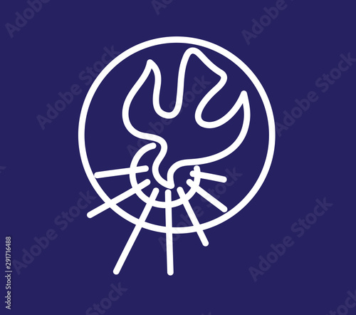 Holyspirit Circle, art vector design