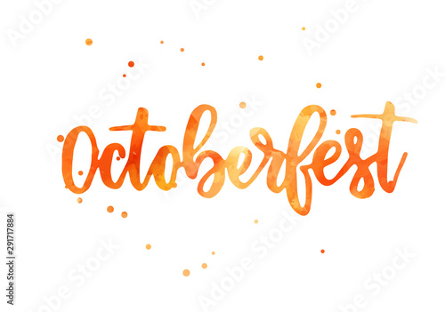 Octoberfest lettering
