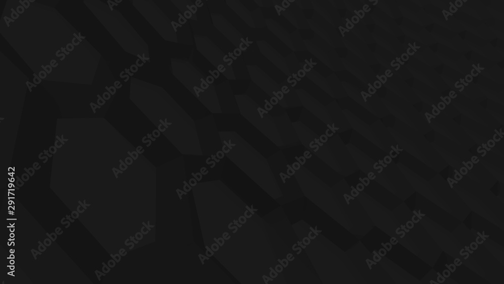 black honeycomb abstract background 4k resolution. 3d ilustration black honeycomb abstract background 4k resolution. 3d ilustration