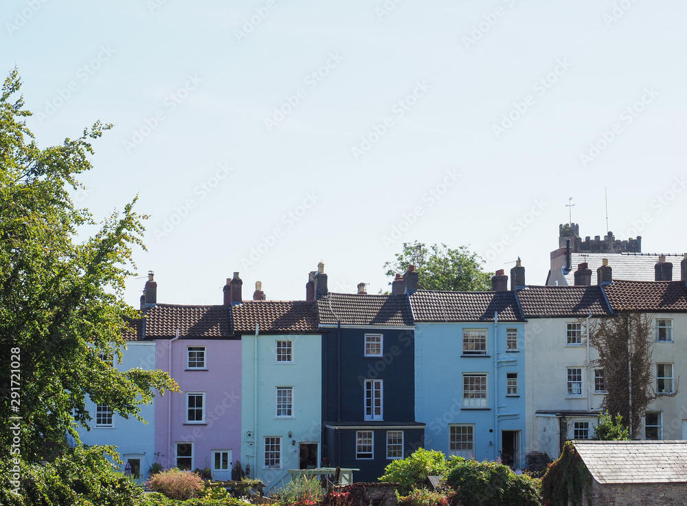 Fototapeta premium Bridge Street in Chepstow