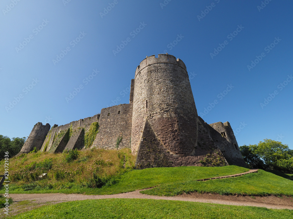 Chepstow Castle ruins in Chepstow Chepstow Castle ruins in Chepstow