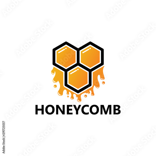 Modern Honeycomb Logo Template Design