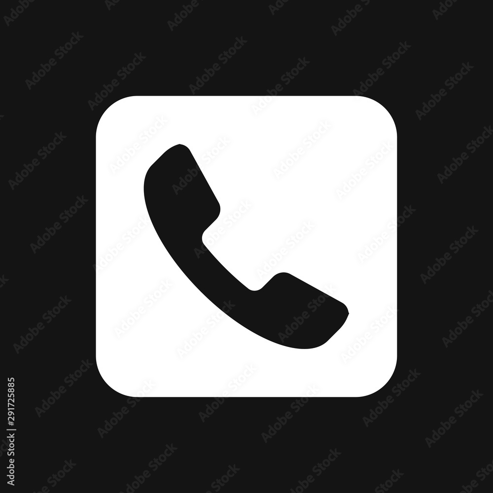 Call icon in trendy flat style isolated on background. Call icon in trendy flat style isolated on background.