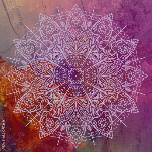 abstract mandala pattern