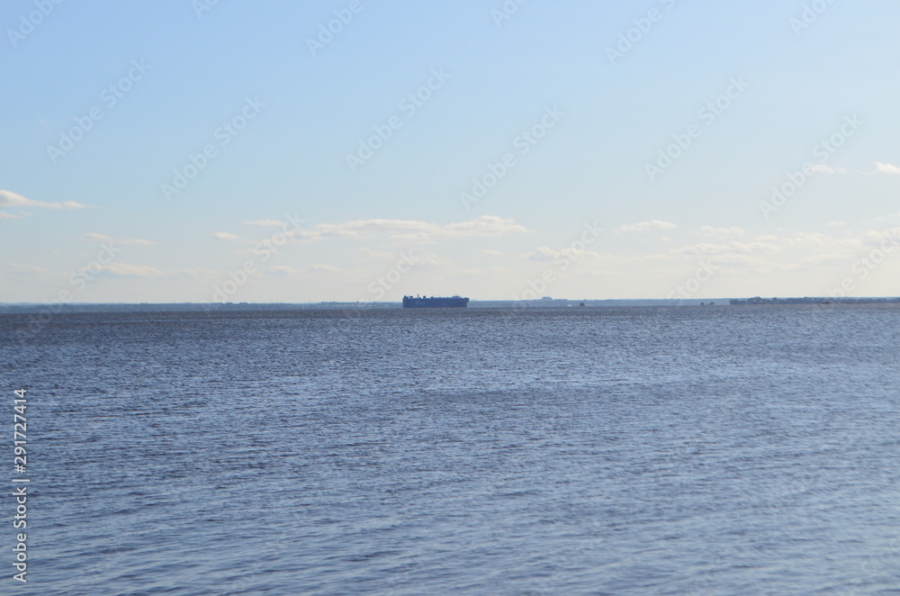 sea and blue sky