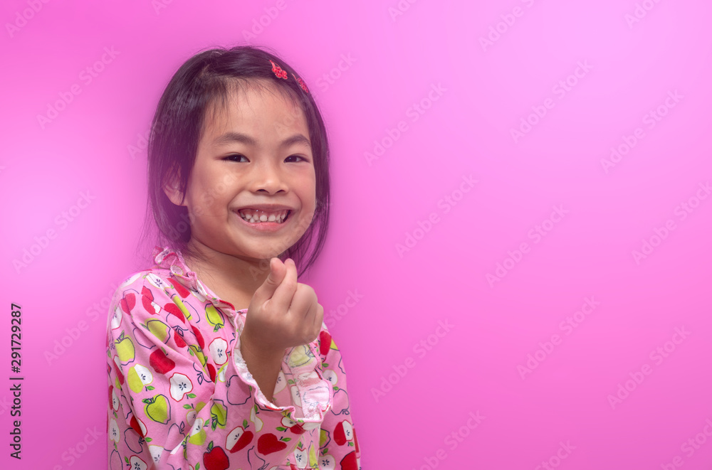 little girl in pajama