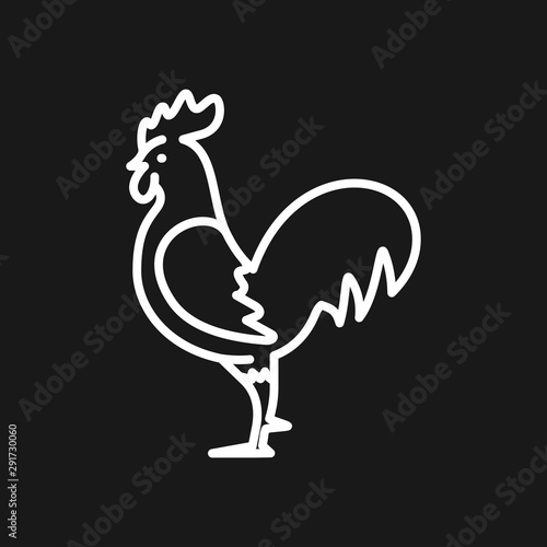 Fotografia Cock icon