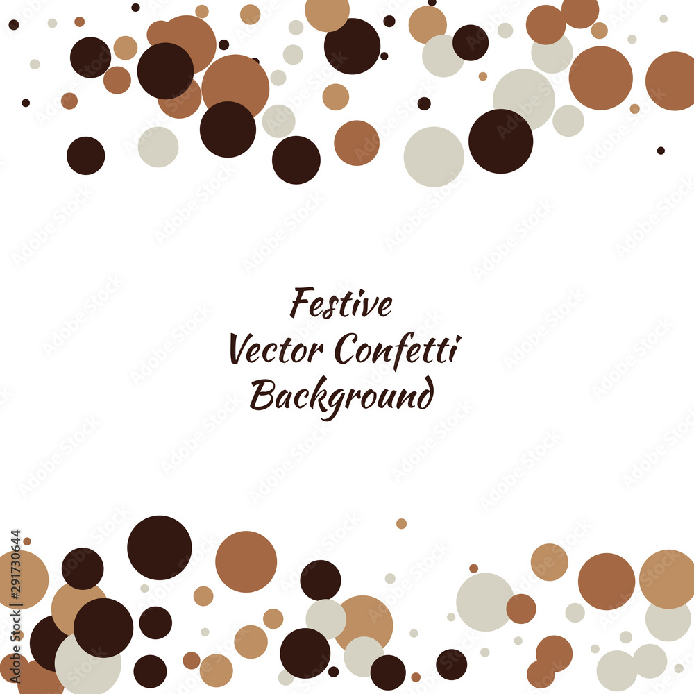 Festive color round confetti background. Square frame confetti texture for holiday, postcard, poster, website, carnivals, birthday and children's parties. Cover confetti mock-up. Wedding card layout Festive color round confetti background. Square frame confetti texture for holiday, postcard, poster, website, carnivals, birthday and children's parties. Cover confetti mock-up. Wedding card layout