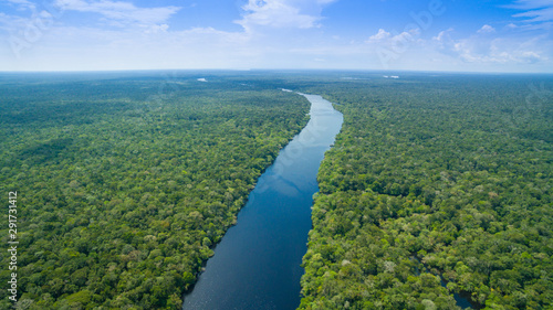 Amazon river in Brazil 
