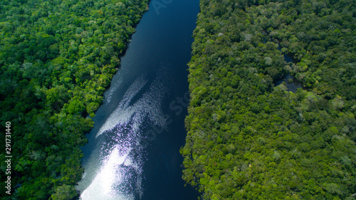 Amazon river in Brazil 