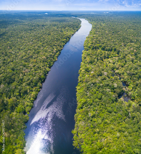 Amazon river in Brazil 