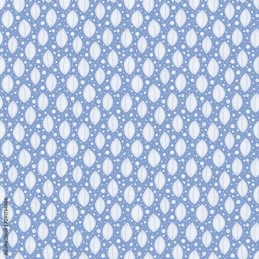 Obraz premium Blue color seamless pattern