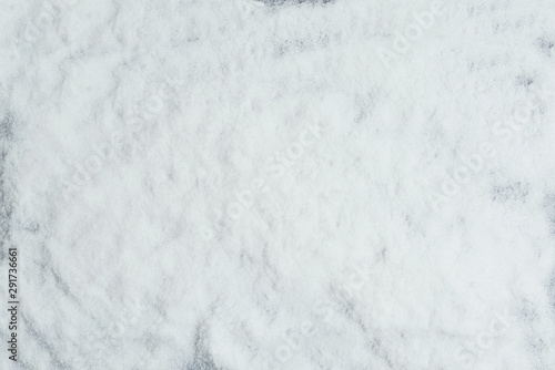 Fotografie Above view of snow texture.