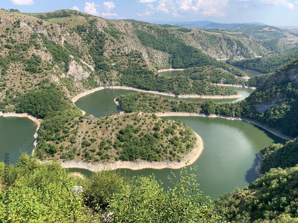 Uvac Stausee und Canyon, Serbien