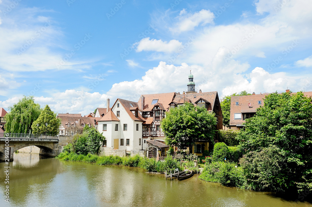 Lauf an der Pegnitz of the River Pegnitz