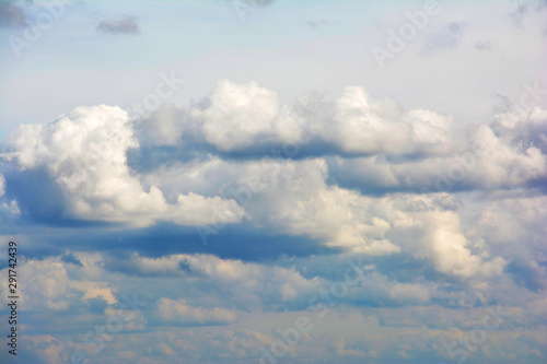 Fototapeta Naklejka Na Ścianę i Meble -  Wolkenhimmel Hintergrund, Himmel mit Wolken