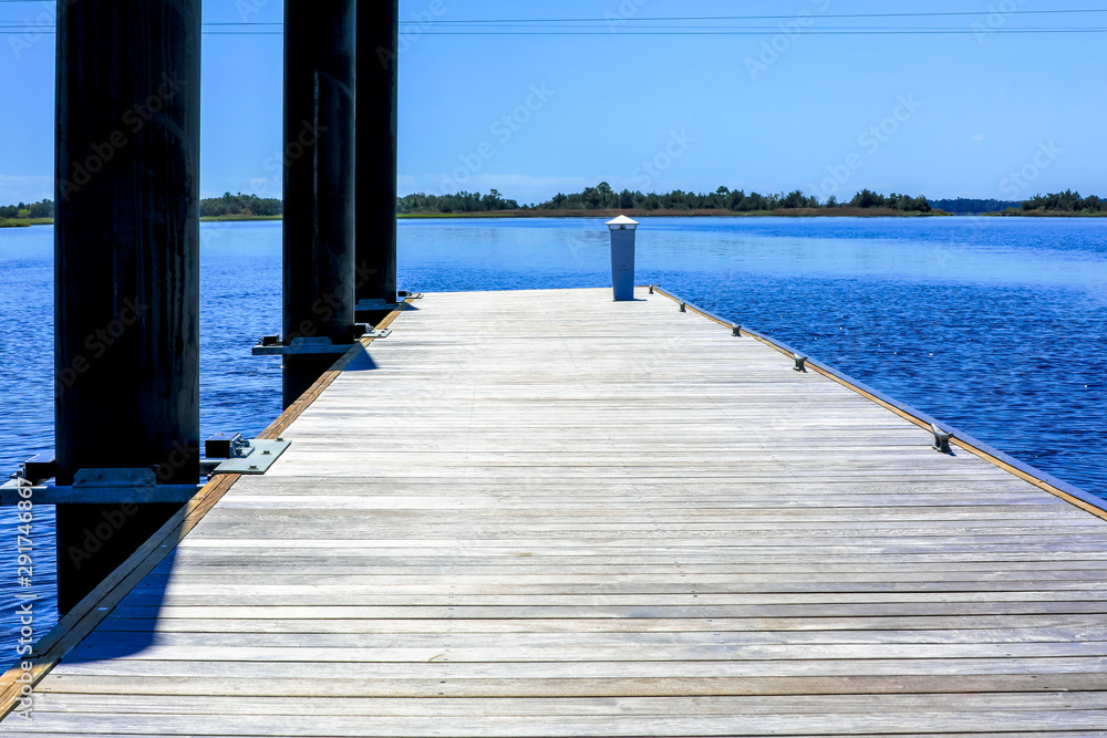 Fototapeta premium Pier on the lake
