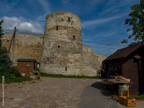 Tower of the fortress Old Izborsk.
